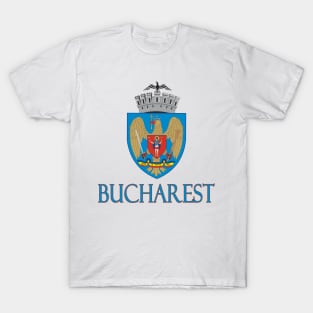 Bucharest, Romania - Coat of Arms Design T-Shirt